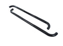 4000 Series Side Steps with Mounting Brackets Kit - Black Powder Coat