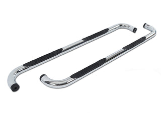 4000 Series Side Steps with Mounting Brackets Kit - Chrome