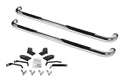 4000 Series Side Steps with Mounting Brackets Kit - Chrome