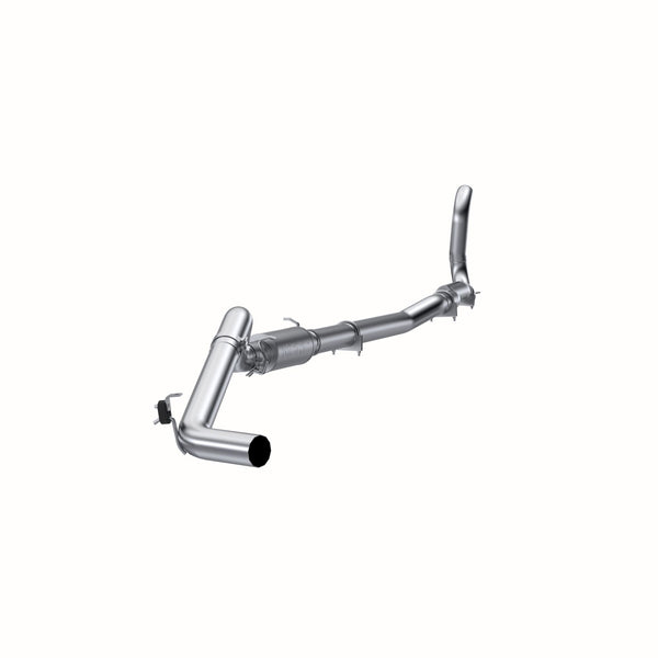 MBRP Exhaust 4in. Turbo Back; Single Side (4WD only); AL