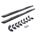 Go Rhino V3443580T - V3 Series Aluminum Side Steps with Mounting Brackets - Textured Black