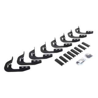 Go Rhino 6944256 - V-Series V3 RB30 And RB Slim Side Steps - MOUNTING BRACKETS ONLY - Textured Black