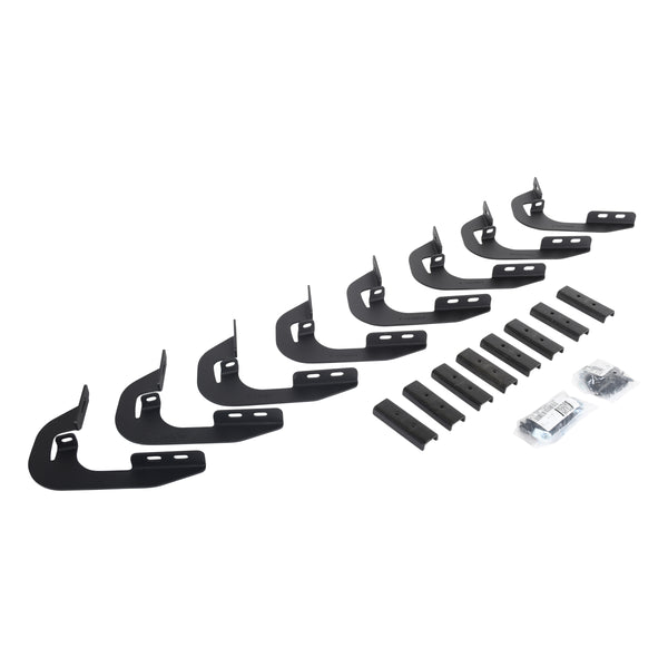 Go Rhino 6944356 - Brackets For V-Series V3 RB10 Slim/RB20 Slim/RB30 Slim And RB30 Running Boards - Textured Black