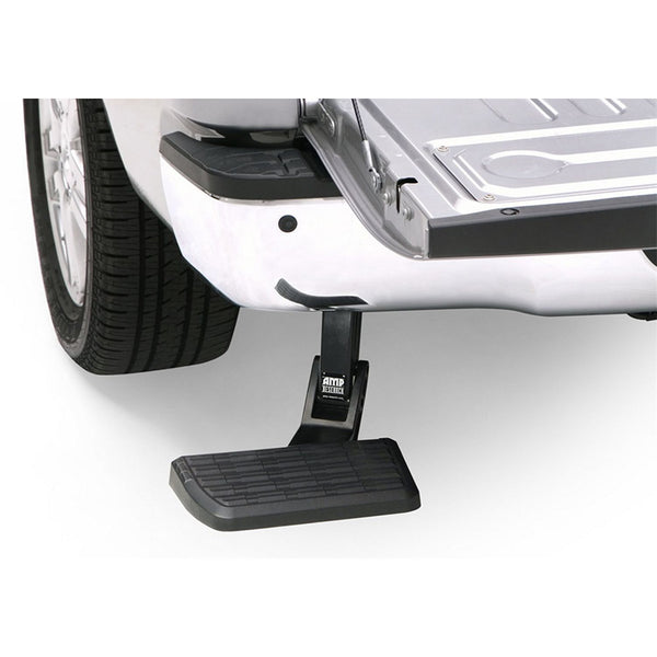 AMP Research 75309-01A Bedstep Retractable Bumper Step For 2014-2021 Toyota Tundra For Non-Resin Inner Structure Bumpers Only