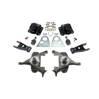 BELLTECH 813 LOWERING KITS  Front And Rear Complete Kit W/O Shocks 1994-1999 Dodge Ram 1500 (Std Cab V8 Auto Trans Only) 2 in. F/4 in. R drop W/O Shocks