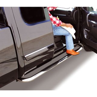 Go Rhino 4347C - 4000 Series SideSteps With Mounting Bracket Kit - Chrome