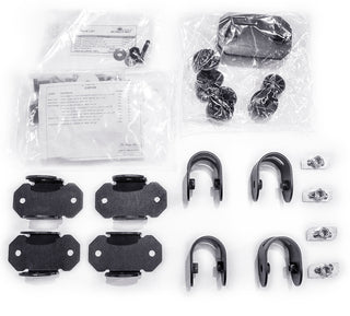 Go Rhino 5910000T - SRM Rack Mounting Kit - Adjustable Multi-Axis Mount - Textured Black