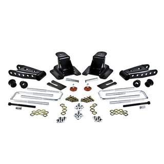 BELLTECH 6592 SHACKLE & HANGER KIT 4 in. Drop Leaf Spring Shackle & Hanger Kit (Front Hanger/Rear Shackle)  1994-2000 Dodge Ram 3500 V-10 & Diesel 4 in. Rear Drop