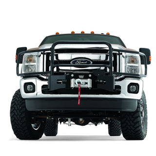 Generation II Trans4mer Grille Guard Mounts 4 Lights Black