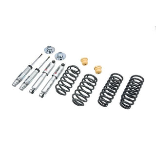 BELLTECH 795SP LOWERING KITS  Front And Rear Complete Kit W/ Street Performance Shocks 2002-2009 Chevrolet Trailblazer/Envoy (2WD/4WD) 2 in. F/3 in. R drop 03-06 Chevrolet SSR 1.5 in. F/2 in. R drop W/ Street Performance Shocks