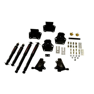 BELLTECH 807ND LOWERING KITS  Front And Rear Complete Kit W/ Nitro Drop 2 Shocks 1987-1990 Dodge Dakota (Std Cab V8) 2 in. F/4 in. R drop W/ Nitro Drop II Shocks