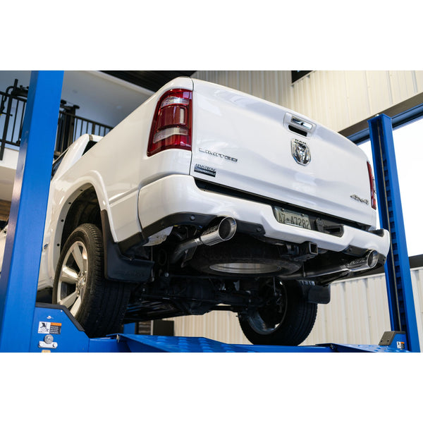 MBRP Exhaust 3in. Cat Back 2.5in Dual Split Rear Exit; AL