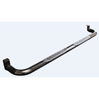 4000 Series Side Steps with Mounting Brackets Kit - Black Powder Coat