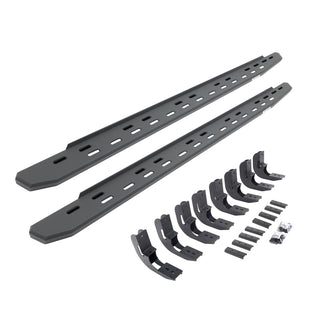 Go Rhino 69604880SPC - RB30 Slim Line Running Boards With Mounting Bracket Kit - Textured Black