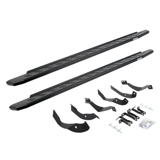 Go Rhino 69605187PC - RB30 Running Boards With Mounting Bracket Kit - Textured Black