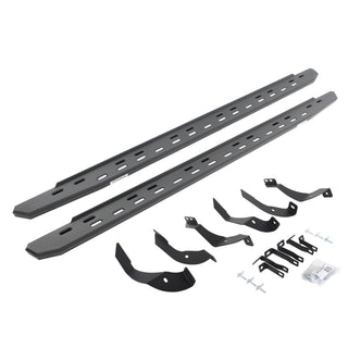 Go Rhino 69605187SPC - RB30 Slim Line Running Boards With Mounting Bracket Kit - Textured Black