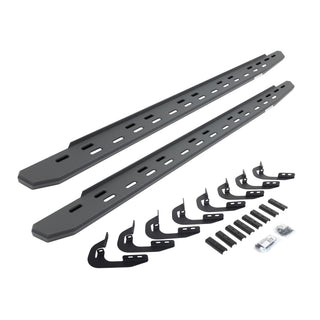 Go Rhino 69605880SPC - RB30 Slim Line Running Boards With Mounting Bracket Kit - Textured Black