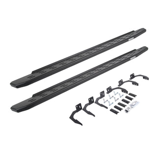 Go Rhino 69609980PC - RB30 Running Boards With Mounting Bracket Kit - Textured Black