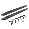 Go Rhino 69612680T - RB30 Running Boards With Mounting Bracket Kit - Protective Bedliner Coating