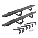 Go Rhino 6961768020PC - RB30 Running Boards With Mounting Brackets 2 Pairs Drop Steps Kit - Textured Black