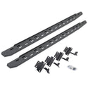 Go Rhino 69617780ST - RB30 Slim Line Running Boards With Mounting Bracket Kit - Protective Bedliner Coating