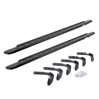 Go Rhino 69618087PC - RB30 Running Boards With Mounting Bracket Kit - Textured Black