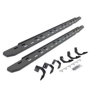 Go Rhino 69629980SPC - RB30 Slim Line Running Boards With Mounting Bracket Kit - Textured Black