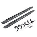 Go Rhino 69629980ST - RB30 Slim Line Running Boards With Mounting Bracket Kit - Protective Bedliner Coating