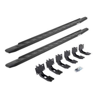 Go Rhino 69630680PC - RB30 Running Boards With Mounting Bracket Kit - Textured Black