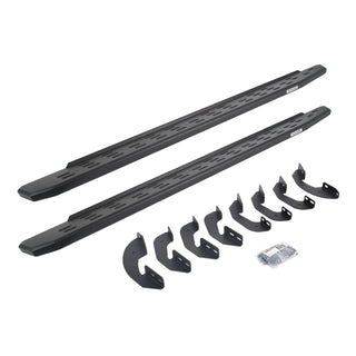 Go Rhino 69641580PC - RB30 Running Boards With Mounting Bracket Kit - Textured Black