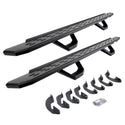 Go Rhino 6964397320PC - RB30 Running Boards With Brackets 2 Pairs Drop Steps Kit - Textured Black