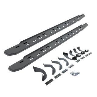 Go Rhino 69643580SPC - RB30 Slim Line Running Boards With Mounting Bracket Kit - Textured Black