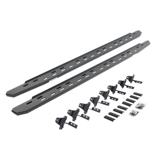 Go Rhino 69651687SPC - RB30 Slim Line Running Boards With Mounting Bracket Kit - Textured Black