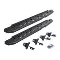 Go Rhino 69692648ST - RB30 Slim Line Running Boards With Mounting Bracket Kit - Protective Bedliner Coating