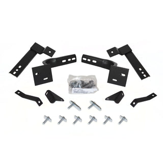 Go Rhino 6843405 - OE Xtreme Side Steps - Mounting Brackets Only -Textured Black