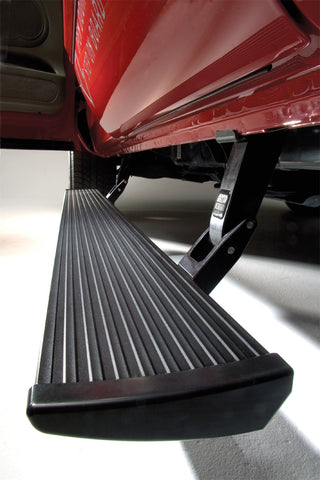 AMP Research 75154-01A-B PowerStep Electric Running Boards For 2014-2018 Chevrolet Silverado 1500/GMC Sierra 1500 2015-2019 Chevrolet Silverado/GMC Sierra 2500/3500 Extended/Crew Cab (Excludes Diesel)