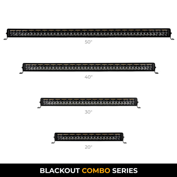 Go Rhino753003012CDS - Blackout Combo Series Lights - 32