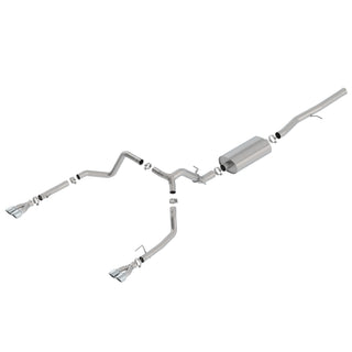 2019-2023 Chevrolet Silverado 1500/ GMC Sierra 1500 6.2L Cat-Back(tm) Exhaust System Touring