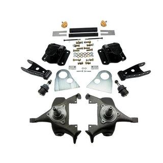 BELLTECH 818 LOWERING KITS  Front And Rear Complete Kit W/O Shocks 1994-1999 Dodge Ram 1500 (Ext Cab V8 Auto Trans Only) 2 in. F/4 in. R drop W/O Shocks