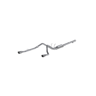 MBRP Exhaust 2 1/2in. Cat Back; Dual Split Rear; AL (through stock bumper)