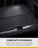 2020-22 Tesla Model Y - 3D MAXpider All-Weather Cargo Floor Mats Custom Fit Car Floor Liners, Kagu Series (Cargo Black)