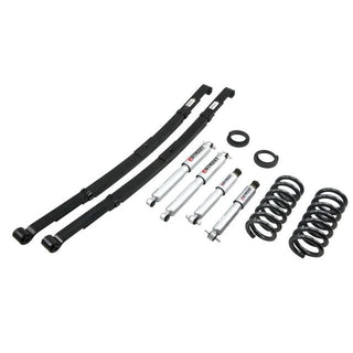 BELLTECH 793SP LOWERING KITS  Front And Rear Complete Kit W/ Street Performance Shocks 1995-1999 Chevrolet Tahoe/Yukon (2DR only) 2 in. or 3 in. F/3.5 in. R drop W/ Street Performance Shocks