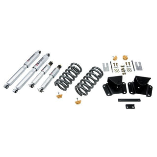BELLTECH 803SP LOWERING KITS  Front And Rear Complete Kit W/ Street Performance Shocks 1997-2004 Dodge R/T 1 in. F/2 in. R drop W/ Street Performance Shocks