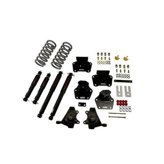 BELLTECH 806ND LOWERING KITS  Front And Rear Complete Kit W/ Nitro Drop 2 Shocks 1991-1996 Dodge Dakota (Std Cab V8) 4 in. F/4 in. R drop W/ Nitro Drop II Shocks