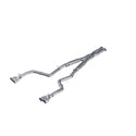 MBRP Exhaust 3in. Cat Back; Dual Rear; Quad Tips