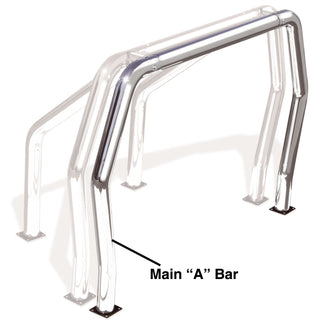 Go Rhino - 91001C - Go Rhino! Bed Bars - InAin Additional Bar