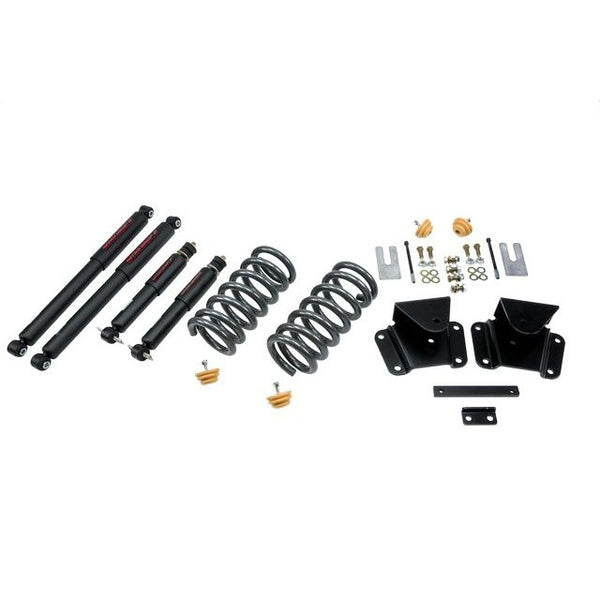 BELLTECH 803ND LOWERING KITS  Front And Rear Complete Kit W/ Nitro Drop 2 Shocks 1997-2004 Dodge R/T 1 in. F/2 in. R drop W/ Nitro Drop II Shocks