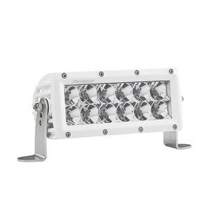 RIGID E-Series PRO LED Light Flood Optic 6 Inch White Housing