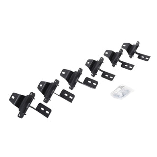 Go Rhino 6945066 - V-Series V3 RB30 And RB Slim Side Steps - MOUNTING BRACKETS ONLY - Textured Black