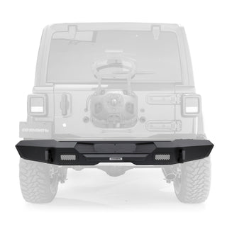 Go Rhino 272120T - Trailline Rear Full Width Bumper - Textured Black